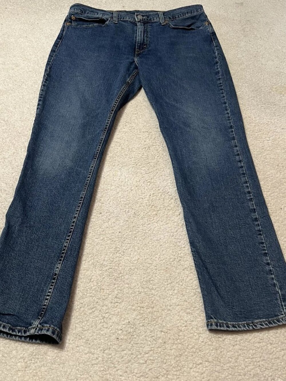 Levi's 511 Men's Jeans 36x31 (36x32 Tag) Slim Fit Tapered Medium Wash Blue Denim